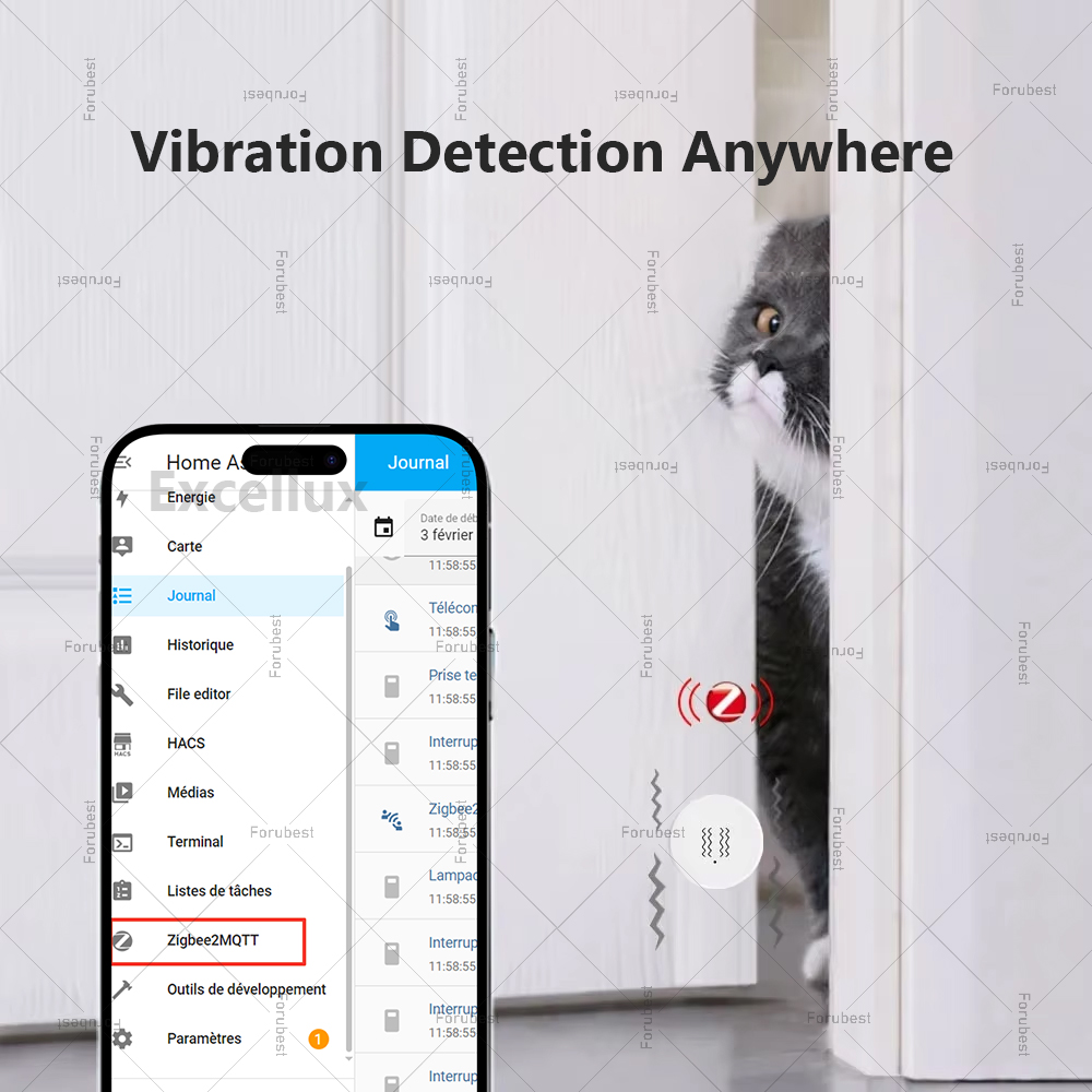 Smart ZigBee Vibration Sensor  - Home Security Monitoring ulasan dan harga