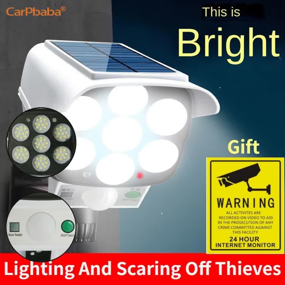 Outdoor Solar Light Motion Sen - Home Security Lights Outdoors ulasan dan harga