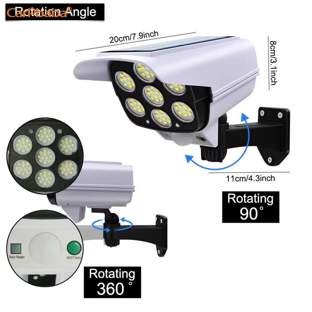 Outdoor Solar Light Motion Sen - Home Security Lights Outdoors ulasan dan harga