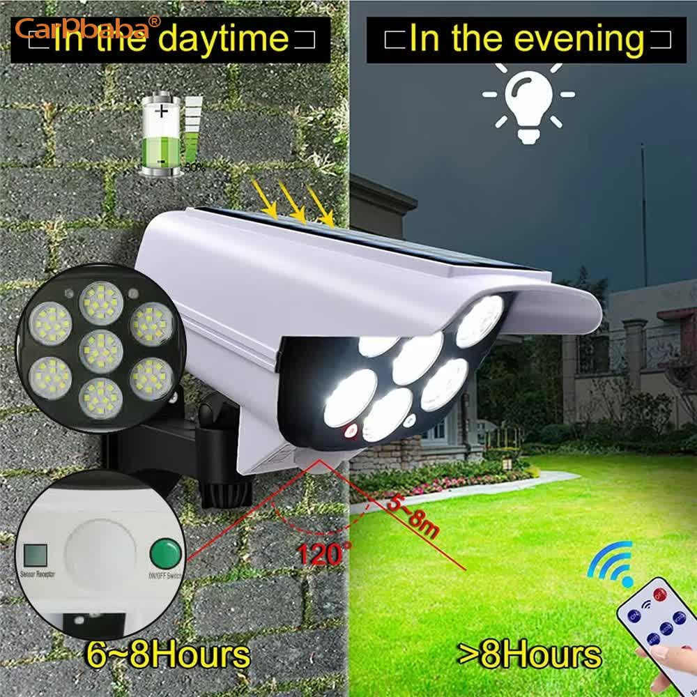 Outdoor Solar Light Motion Sen - Home Security Lights Outdoors ulasan dan harga