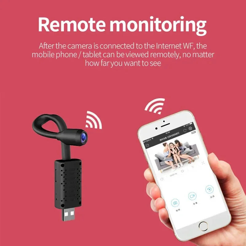 4K Mini USB WiFi Camera Portab - Home Security Premium ulasan dan harga