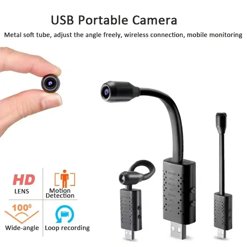 4K Mini USB WiFi Camera Portab - Home Security Premium ulasan dan harga